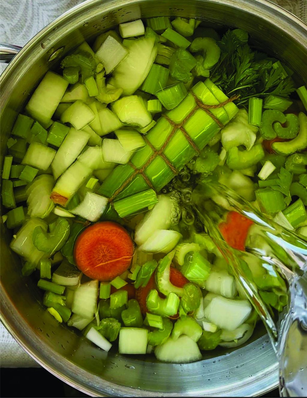 CALDO DE LEGUMES CASEIRO