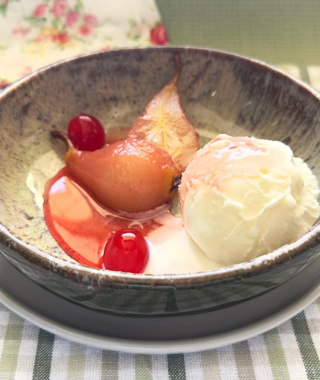 PERAS ROSADAS EM&nbsp;CEREJA