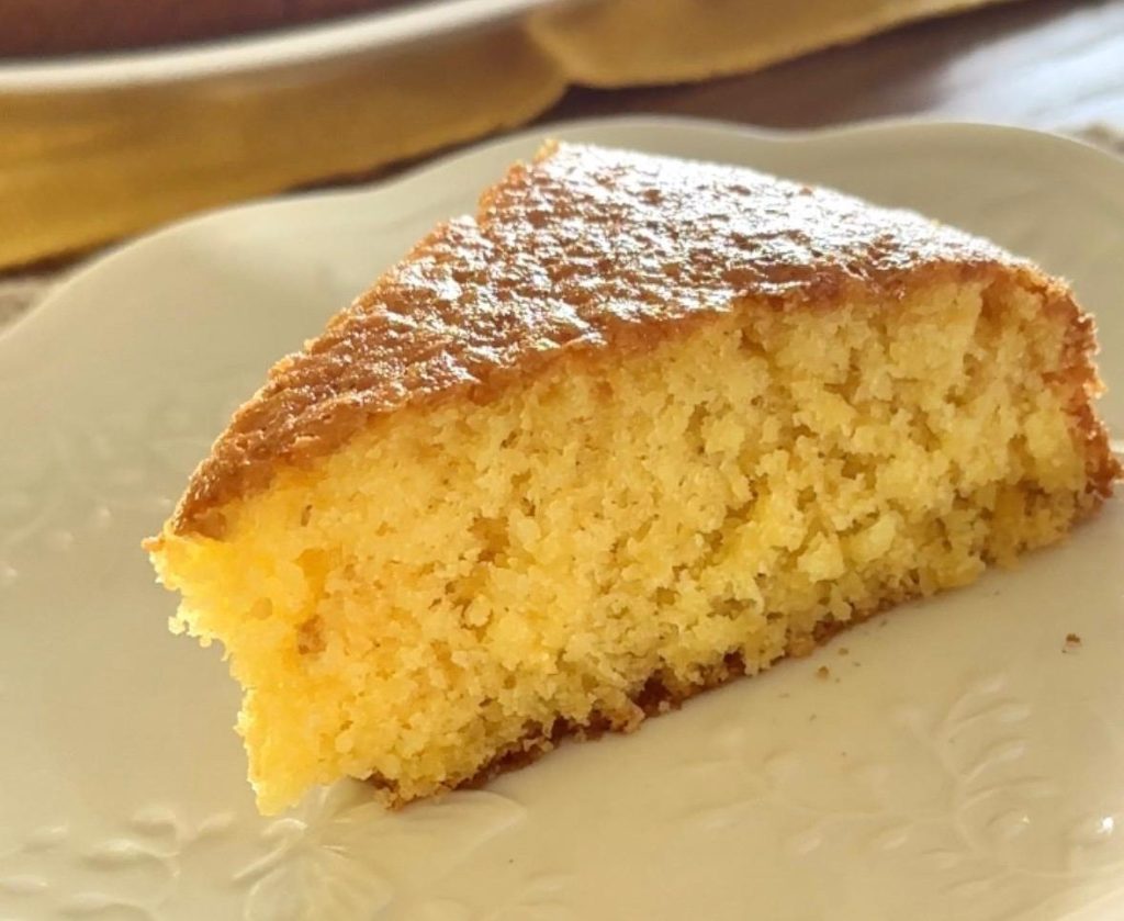 BOLO DE MILHO&nbsp;FOFINHO